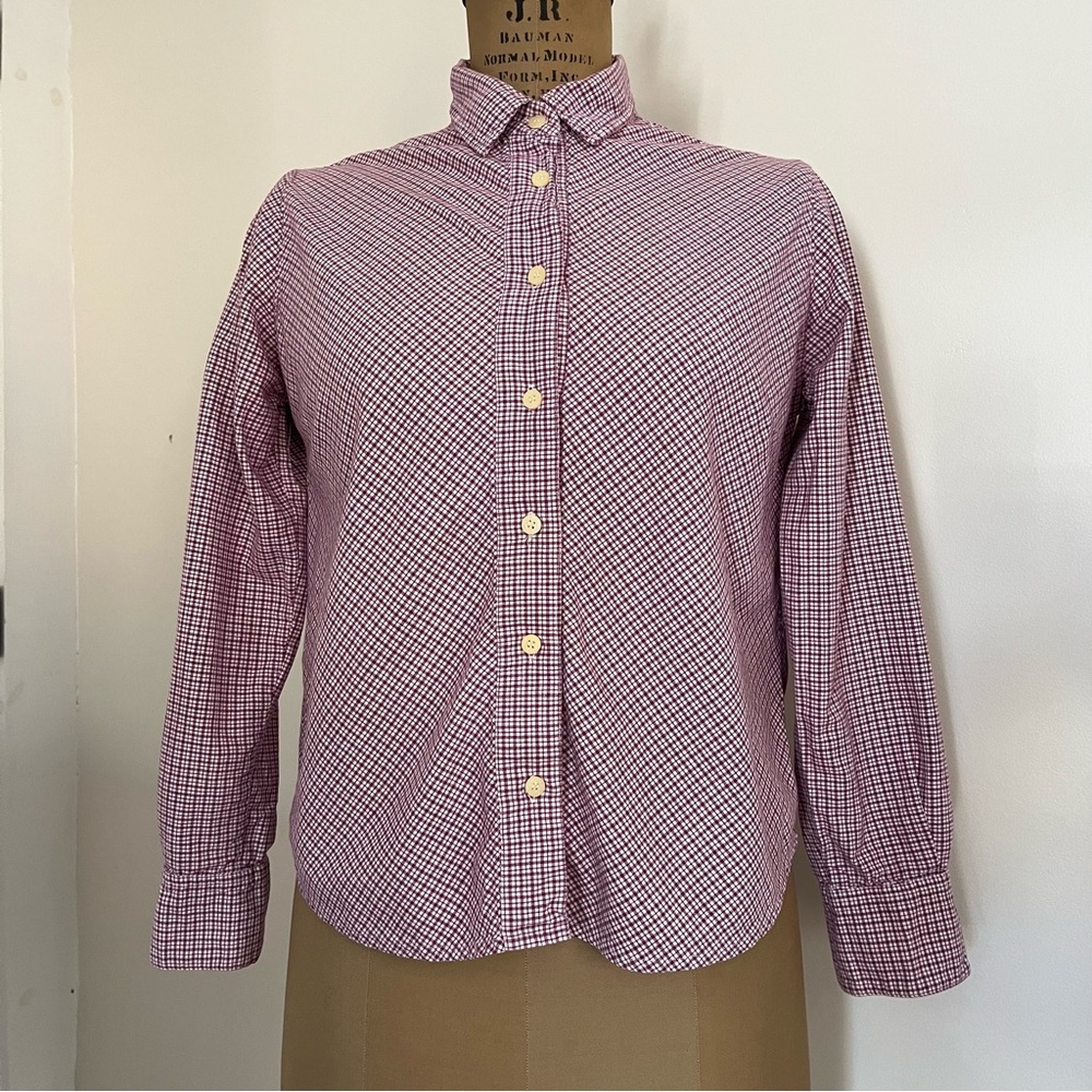 Vintage Route 66 Original Clothing Co. Plaid Button Down Shirt